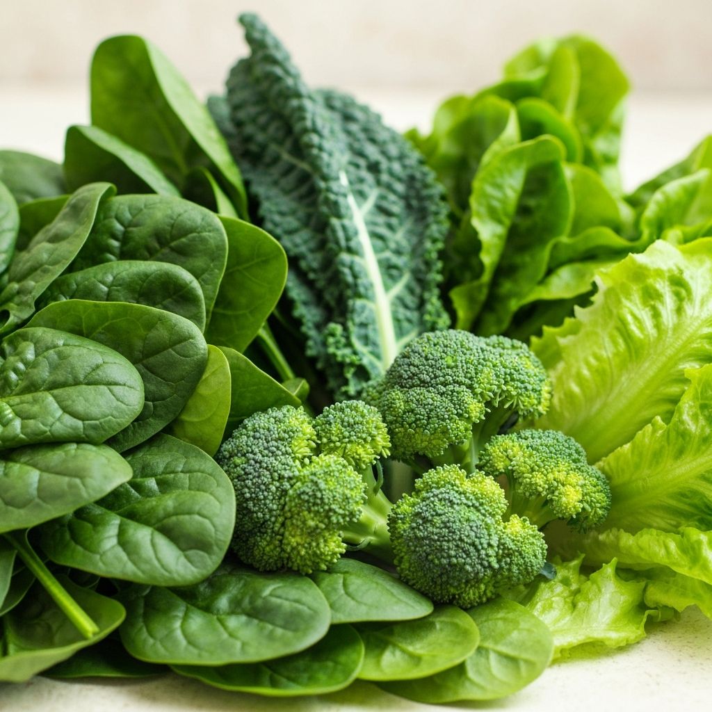 Sayuran hijau segar